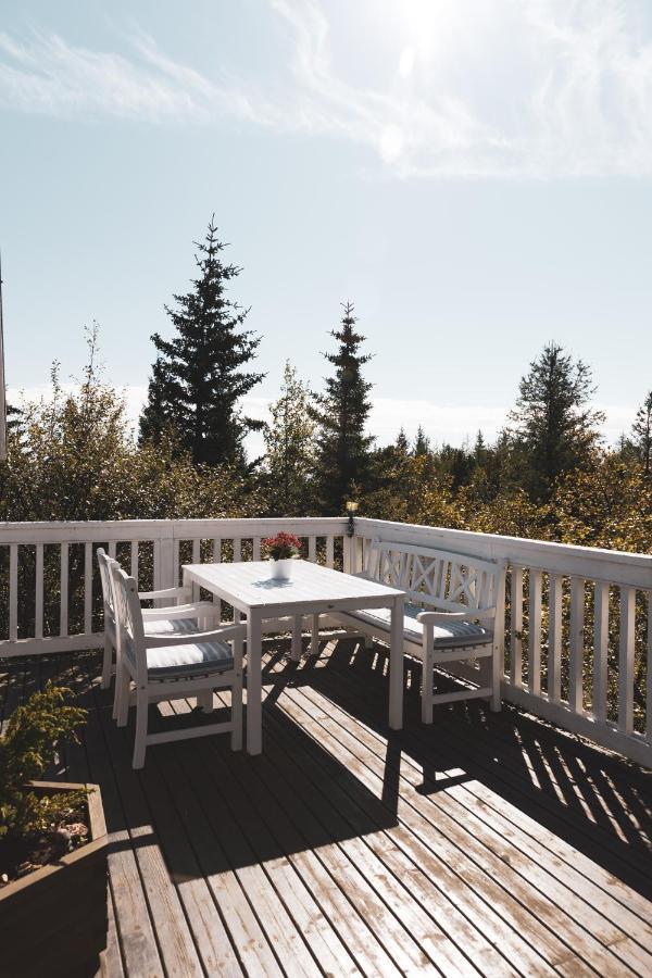 Bjoerk - A Cozy Hilltop Cottage - Great Location! Blaskogabyggd Buitenkant foto
