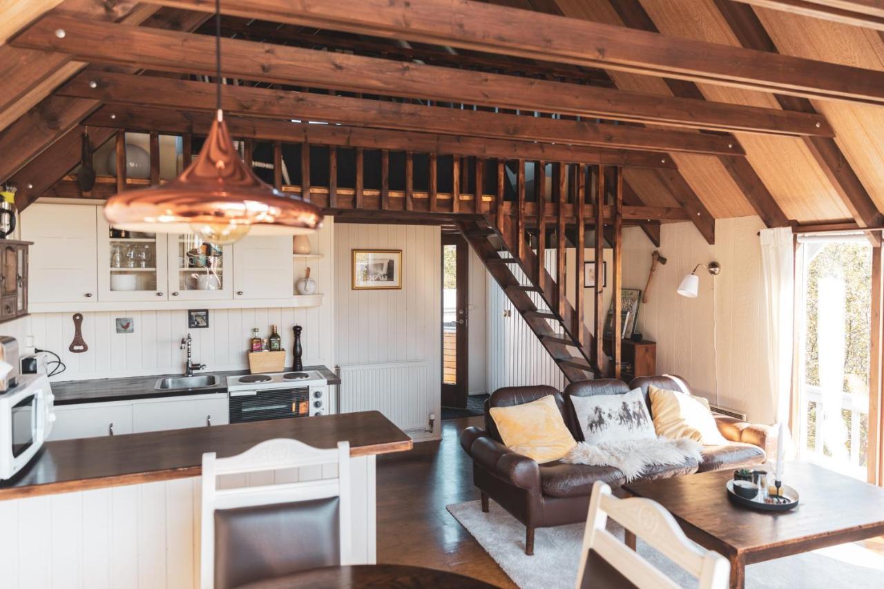 Bjoerk - A Cozy Hilltop Cottage - Great Location! Blaskogabyggd Buitenkant foto